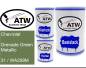 Preview: Chevrolet, Grenade Green Metallic, 31 / WA209M: 500ml Lackdose + 500ml Klarlack + 250ml Härter - Set, von ATW Autoteile West.